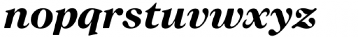 Audacious Semi Bold Italic Font LOWERCASE