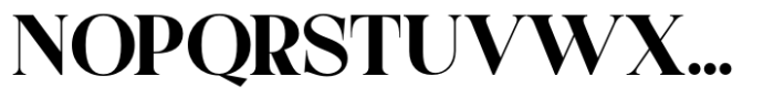 Audie Serif Font UPPERCASE