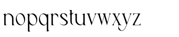 Audiem Font LOWERCASE