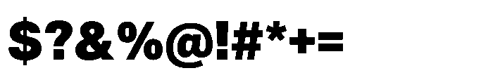 Audit Sans Black Font OTHER CHARS