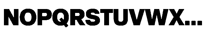 Audit Sans Black Font UPPERCASE