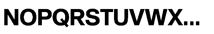 Audit Sans Bold Font UPPERCASE