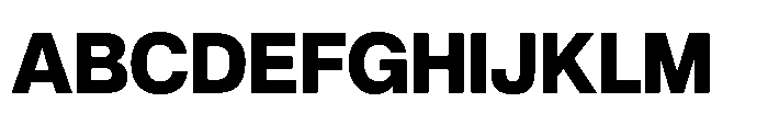 Audit Sans Heavy Font UPPERCASE