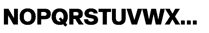 Audit Sans Heavy Font UPPERCASE