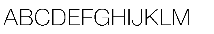 Audit Sans Light Font UPPERCASE