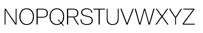 Audit Sans Light Font UPPERCASE
