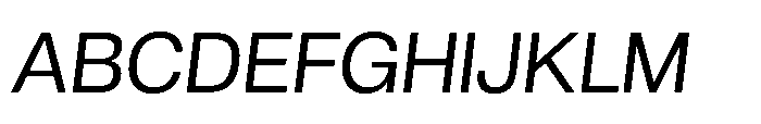 Audit Sans Regular Italic Font UPPERCASE