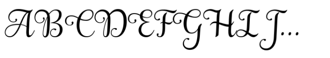 Augdia Italic Font UPPERCASE