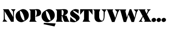 Auge Extrablack Font UPPERCASE