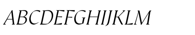 Auge Medium Italic Font UPPERCASE