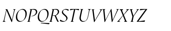 Auge Medium Italic Font UPPERCASE
