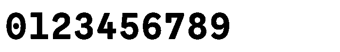 Auger Mono Bold Font OTHER CHARS