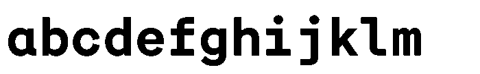 Auger Mono Bold FONT