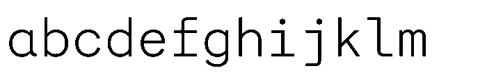 Auger Mono Light FONT