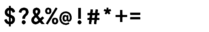 Auger Mono Medium Font OTHER CHARS