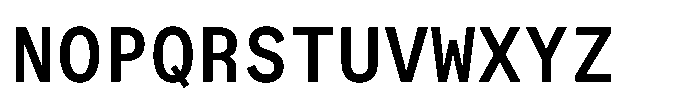 Auger Mono Medium Font UPPERCASE