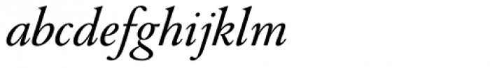 Augereau SemiBold Italic Font LOWERCASE