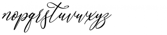 Aughlesia Italic Font LOWERCASE