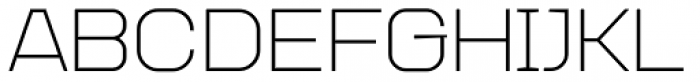 Augmento Extended Light Font UPPERCASE