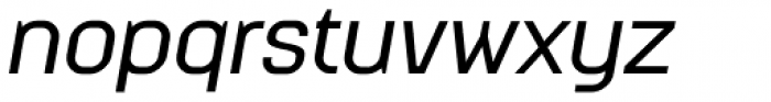 Augmento Normal Medium Italic Font LOWERCASE