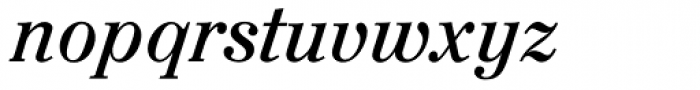 Augustea BQ Italic Font LOWERCASE