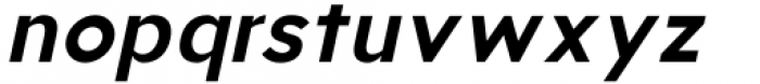 Aukim Bold Italic Font LOWERCASE