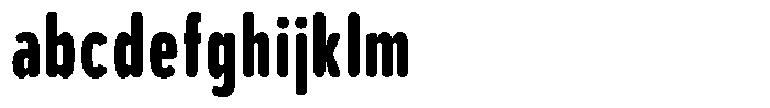 Aukim II Circled Black Compressed FONT