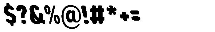 Aukim II Circled Black Condensed Sl Font OTHER CHARS