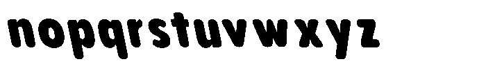 Aukim II Circled Black Condensed Sl Font LOWERCASE