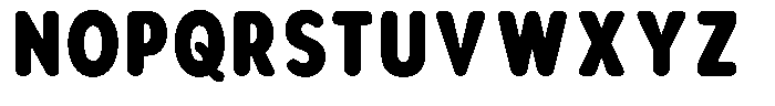Aukim II Circled Black Condensed Font UPPERCASE