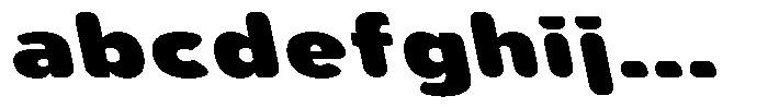 Aukim II Circled Black Expanded Slanted FONT