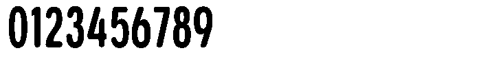 Aukim II Circled Bold Compressed Font OTHER CHARS