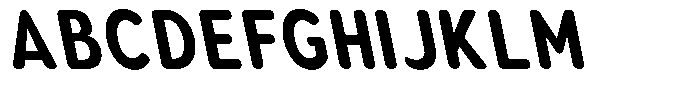 Aukim II Circled Bold Condensed Sl Font UPPERCASE