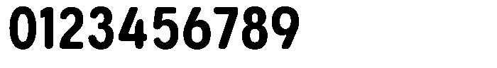 Aukim II Circled Bold Condensed Font OTHER CHARS