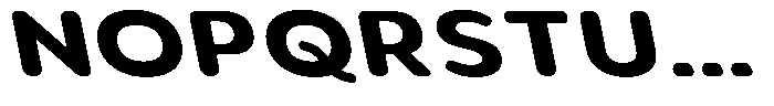 Aukim II Circled Bold Expanded Slanted Font UPPERCASE