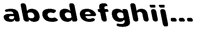 Aukim II Circled Bold Expanded Slanted FONT