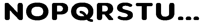 Aukim II Circled Bold Expanded Font UPPERCASE