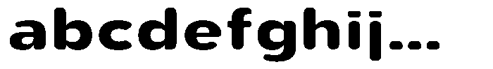 Aukim II Circled Bold Expanded FONT