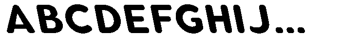 Aukim II Circled Bold Slanted Font UPPERCASE
