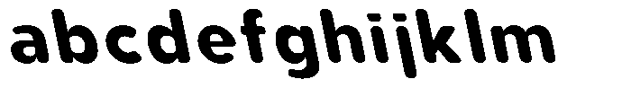Aukim II Circled Bold Slanted FONT