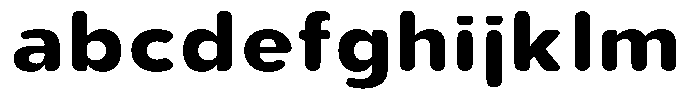 Aukim II Circled Bold Wide FONT