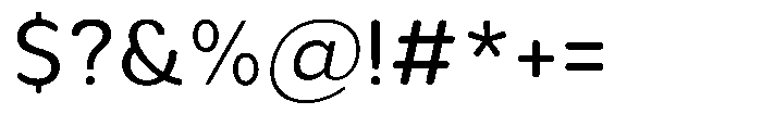 Aukim II Circled Circled Font OTHER CHARS