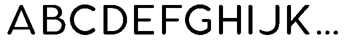 Aukim II Circled Circled Font UPPERCASE