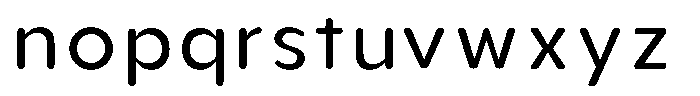 Aukim II Circled Circled Font LOWERCASE