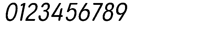 Aukim II Circled Condensed Italic Font OTHER CHARS