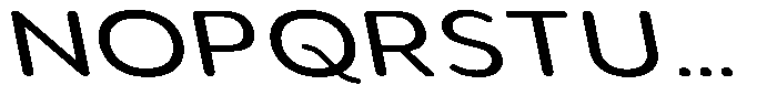 Aukim II Circled Expanded Slanted Font UPPERCASE