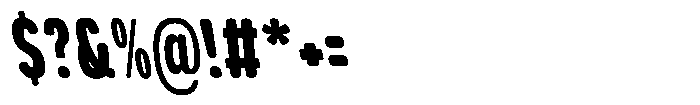 Aukim II Circled Extra Black Comp Sl Font OTHER CHARS