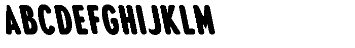 Aukim II Circled Extra Black Comp Sl Font UPPERCASE