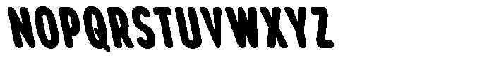 Aukim II Circled Extra Black Comp Sl Font UPPERCASE