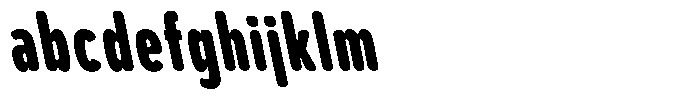 Aukim II Circled Extra Black Comp Sl FONT